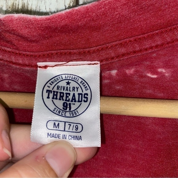 NCAA Oklahoma Sooners Red Heather Tee Women’s Medium - Picture 4 of 4